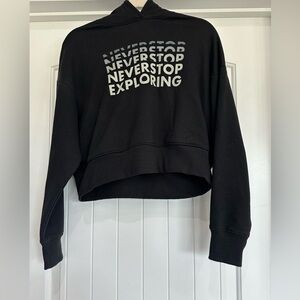 North Face Crop Top Hoodie